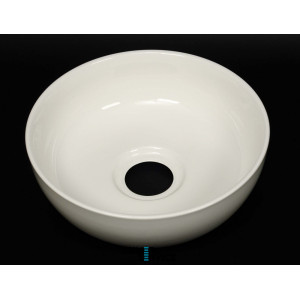 Плювальниця керамічна біла без горловини D240  для стоматологічної установки