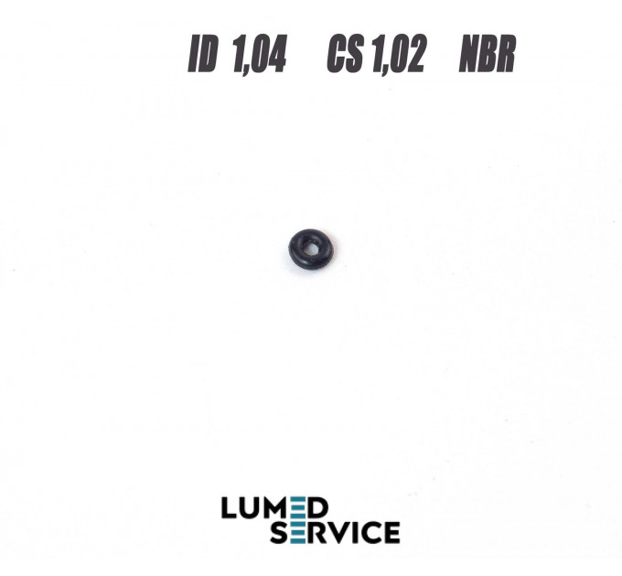 Кільце ущільнювальне 1,04×1,02 мм NBR для стоматологічного обладнання