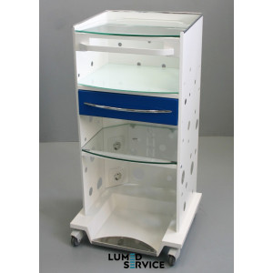 Столик Panmed ПАНОК 4-400 зі скринькою 40*33 см прямокутний для стоматологічного кабінету