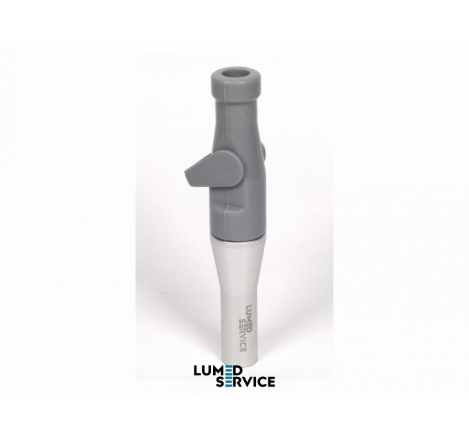 Накінечник пилотяга  силіконовий з краном на шланг 6,0 мм для стоматологічної установки