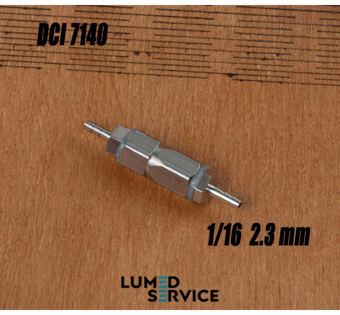 Зворотній клапан для стоматологічної установки зі штуцером 2.3 мм DCI 7140