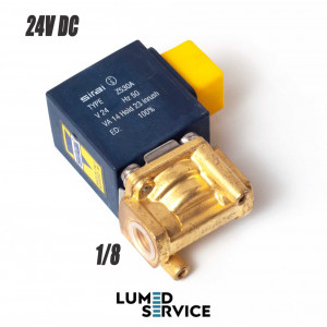 Клапан електромагнітний Sirai 24 В DC G1/4 нормально закритий для стоматологічної установки