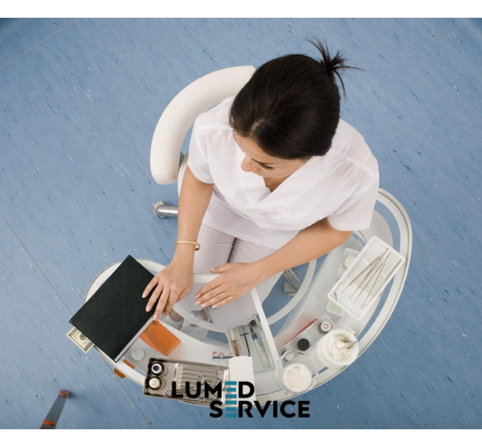 Столик Panmed ПАНОК 2 93*53 см овальный для стоматологічного кабінету