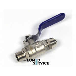 Кран кульовий різьблення 1/4 для безмасляного компресора