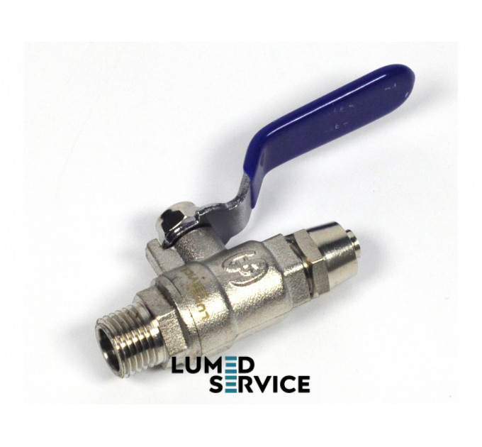 Кран кульовий різьблення 1/4 для безмасляного компресора