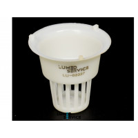 Сітка плювальниці глибина 45 мм діаметр 37 мм з пластиковою кришкою  для стоматологічної установки