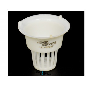 Сітка плювальниці глибина 45 мм діаметр 37 мм з пластиковою кришкою  для стоматологічної установки