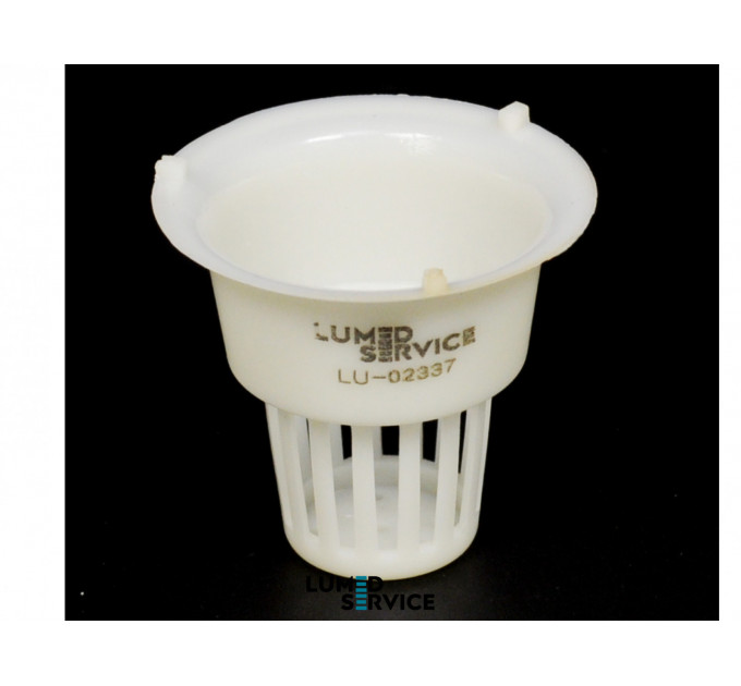 Сітка плювальниці глибина 45 мм діаметр 37 мм з пластиковою кришкою  для стоматологічної установки