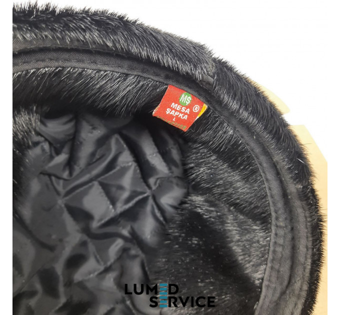 Чоловіча хутряна кепка з хутра нерпи "Восьмиклинка"