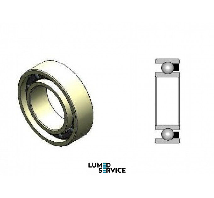 4*7*2 Кераміка/ сепаратор Torlon/ Німеччина/ підшипник для підвищуючих стоматологічних наконечників