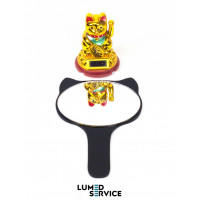 Дзеркало котик чорне акрил оглядове для пацієнта