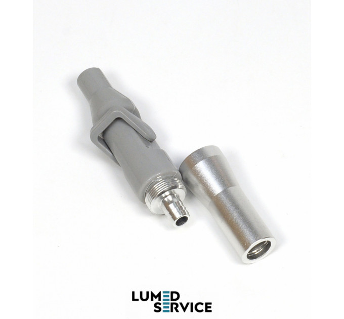 Накінечник слинотяга  силіконовий з краном на шланг 6,0 мм для стоматологічної установки