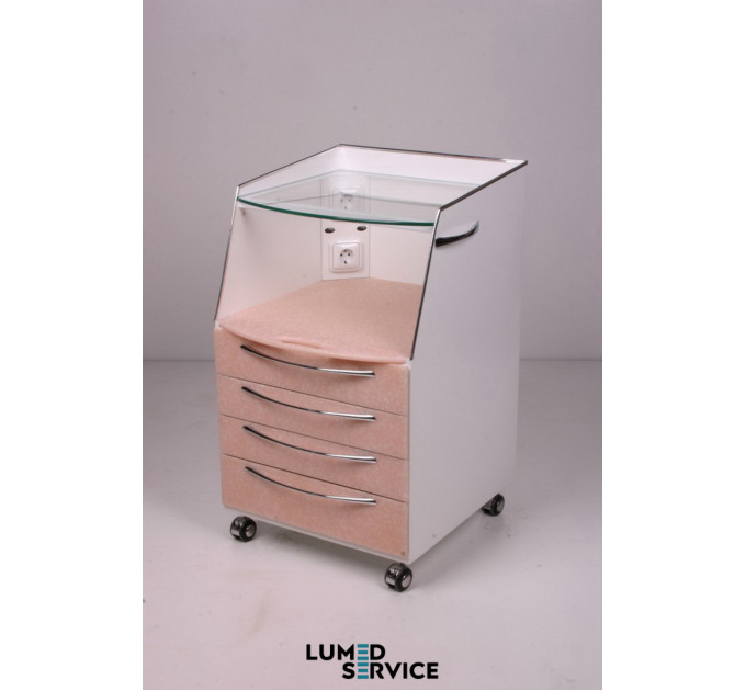 Тумба мобільна Panmed Master Shimma 40х40 см для стоматологічного кабінету