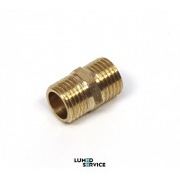 Штуцер прямий латунь РН 1/4 РН 1/4 