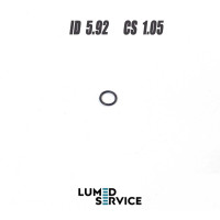 Кільце ущільнювальне 5,92×1,05 мм NBR для стоматологічного обладнання