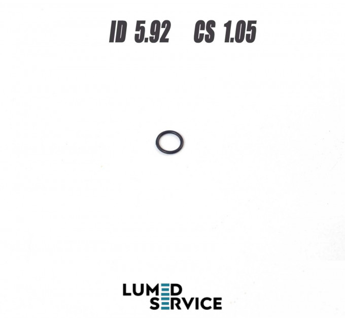 Кільце ущільнювальне 5,92×1,05 мм NBR для стоматологічного обладнання