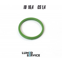 Кільце ущільнювальне 16,4×1,4 мм Silicone (зелене) для DTE / Piezon LED