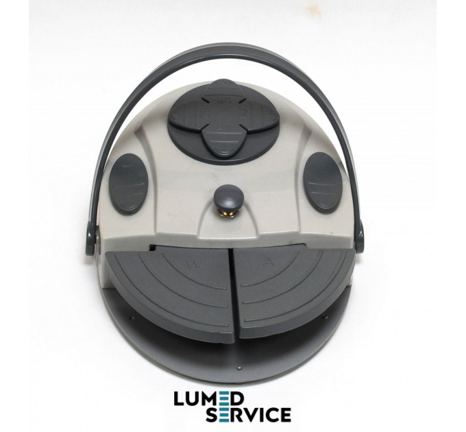 Педаль  біла з лапками та джойстиком для стоматологічної установки