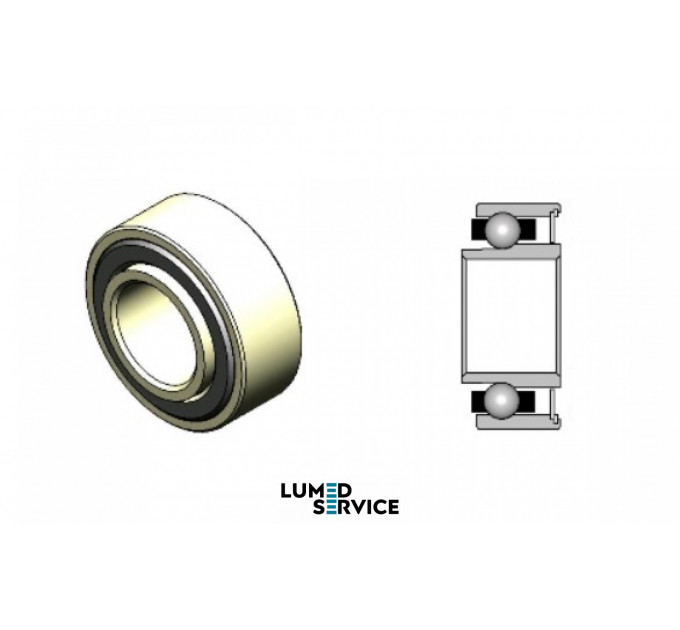 3,175*6,35*2,38 Кераміка/ сепаратор Torlon/ США підшипник для турбінних стоматологічних наконечників KAVO 7000