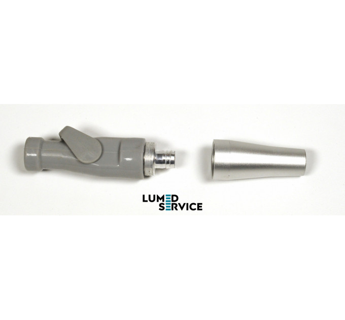 Накінечник пилотяга  силіконовий з краном на шланг 6,0 мм для стоматологічної установки