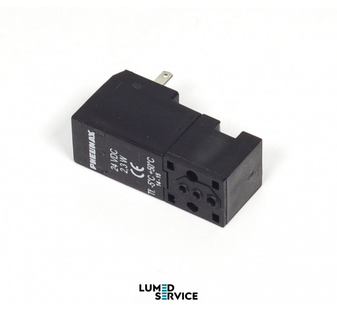 Клапан електромагнітний PNEUMAX 24В DC 2,3 Вт для стоматологічної установки Chirana 