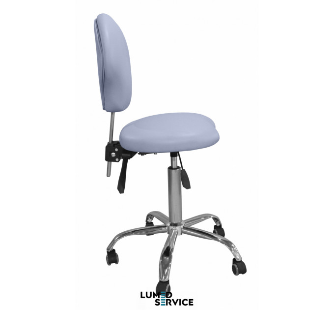 Стілець S02 висота 57-72 см для асистента та стоматолога
