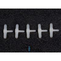 З’єднувач пластик трійник 5*3*5 мм для пневмошлангів у стоматологічних установках упаковка 5 шт