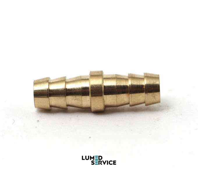 З’єднувач ялинка латунь 5 мм для пневмошлангів у стоматологічних установках