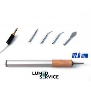 Ручка для електрошпателя Dokatech, насадка 2 мм + 4 насадки