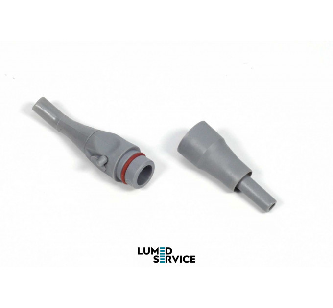 Накінечник слинотяга  пластик з кутовою спідницею для стоматологічної установки