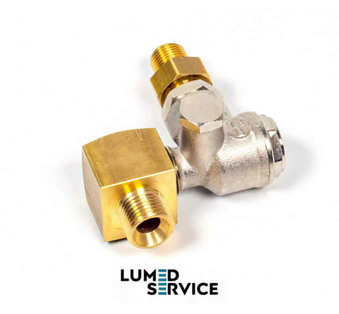 Зворотній клапан Ekom DK50 шестикутний для безмасляного стоматологічного компресора 