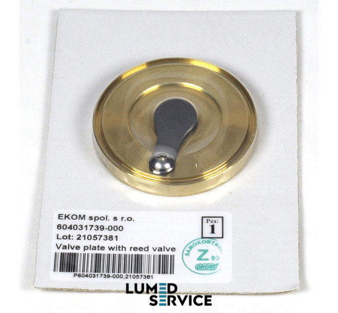 Клапан верхній у зборі Ekom DK50  для стоматологічного компресора 