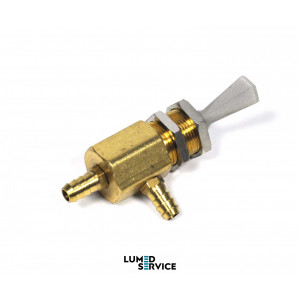 Перемикач пневматичний З фіксацією 3-ходовий зі скиданням штуцера 5 мм для стоматологічної установки