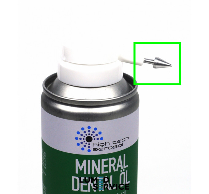 Насадка тонка носик для змащення турбінних наконечників