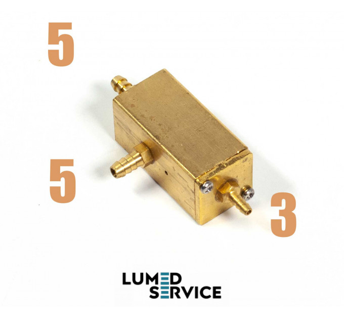 Пневматичний клапан включення слиновідсмоктувача для стоматологічної установки