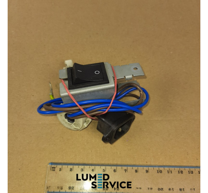 Клавіша вмикання живленя підсилена