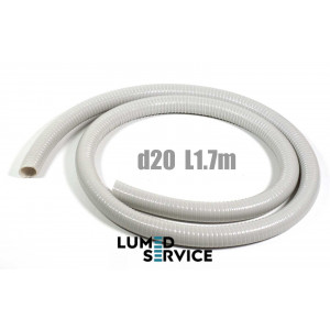 Шланг пилососу D20 мм L1,7 м тришаровий для аспірації стоматологічної установки KAVO Китай