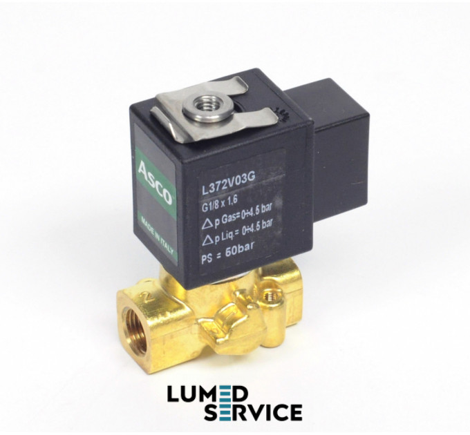 Клапан електромагнітний ASCO (Sirai) 24В DC 1/8 зі скиданням для стоматологічної установки ZV10A L372V03G