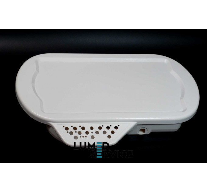 Корпус столика лікаря з нижньою подачею для стоматологічної установки з пультом у кришці