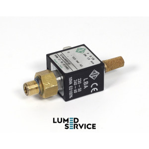 Клапан електромагнітний Ekom 220В АС РН 1/8 для безмасляного стоматологічного компресора 