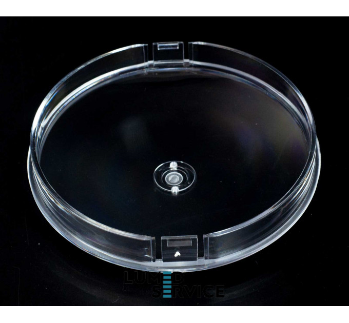 Захисне скло для стоматологічного світильника кругле 170 мм сферичне
