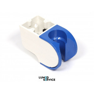 Тримач GNATUS слинотяг D20 з мікрокриком двоколірний для стоматологічної установки 3Д друк