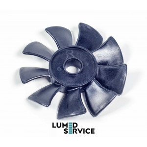 Вентилятор вал 17 мм  крильчатка двигуна китайського безмасляного компресора