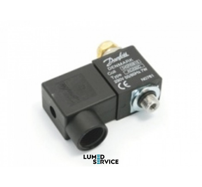 Клапан електромагнітний Ekom 220В АС РН 1/8 для безмасляного стоматологічного компресора 