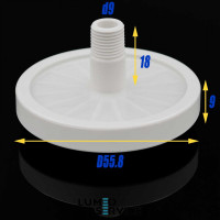 Фільтр бактерицидний для стоматогогічного автоклава GETIDY різьба 9 довжина 18 мм