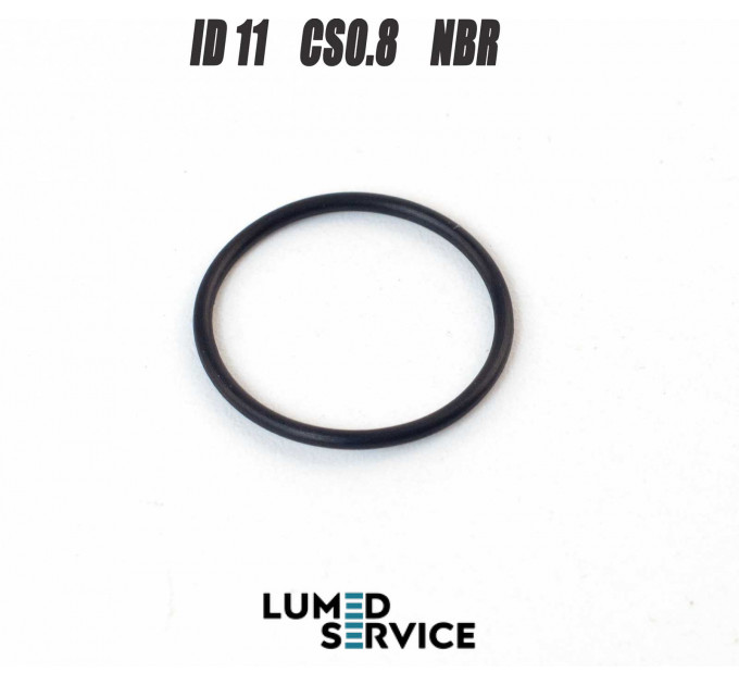 Кільце ущільнювальне 11×0,8 мм NBR для мікромотора Bien-Air MC2 / MC3 (Ref. 705.02.55-010)