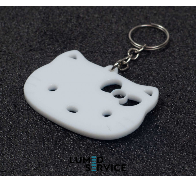 Брелок Кітті набір 5 шт колір асорті випадковий акрил