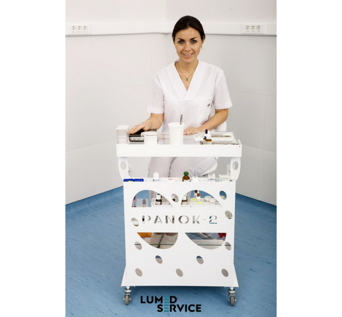 Столик Panmed ПАНОК 1 60*40 см прямокутний для стоматологічного кабінету