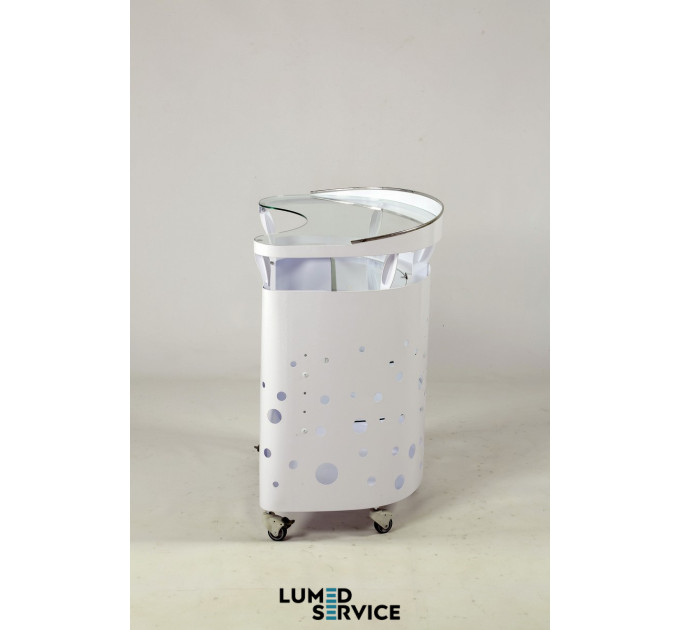 Столик Panmed ПАНОК 5 72*45 см овальный для стоматологічного кабінету