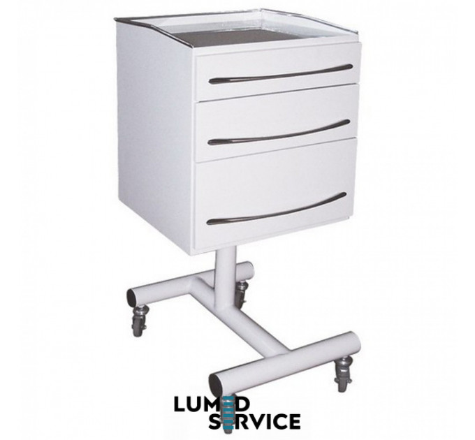 Столик Panmed ПАНОК СОЛО АНТИКРИЗА 40*40 см для стоматологічного кабінету